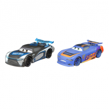 Cars3 Set 2 Mașinuțe Metalice Harvey Rodcap și Barry Depedal  [1]