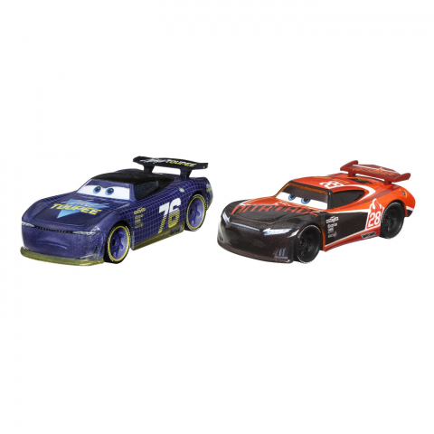 CARS3 SET 2 MASINUTE METALICE WILL RUSCH SI TIM TREADLESS [1]