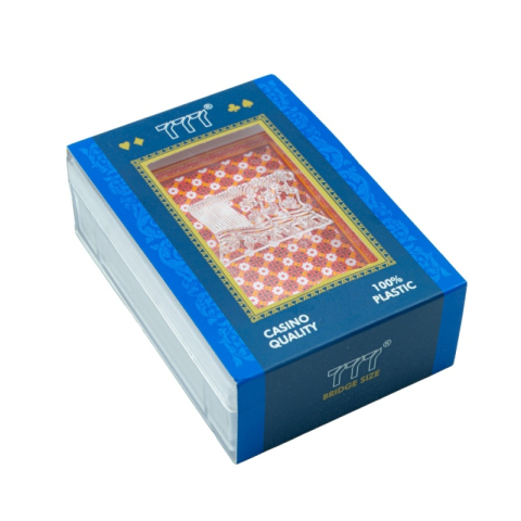 Jocuri si Jucarii Educative - Carti de joc clasice, 54 carti/pachet, cu carcasa din plastic, diverse modele