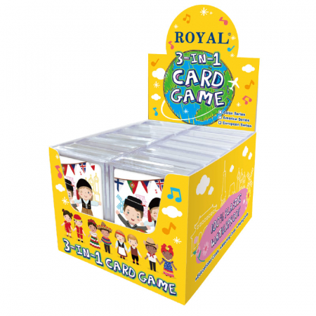 Carti de joc royal din plastic educative 3in1 invata despre tarile europei [1]