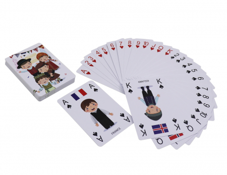 Carti de joc royal din plastic educative 3in1 invata despre tarile europei [4]