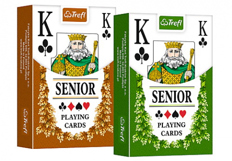 Jocuri de societate - CARTI DE JOC TREFL 55 CLASSIC SENIOR