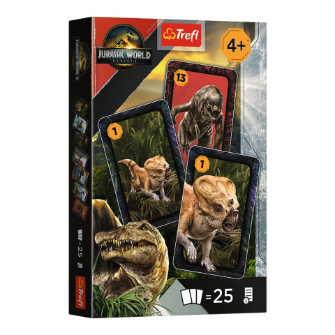 Jocuri de societate - CARTI DE JOC TREFL JURASSIC WORLD