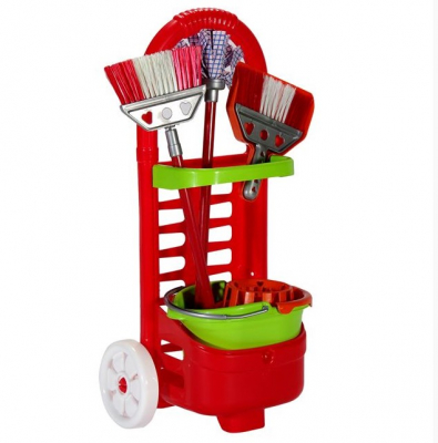 Carucior de menaj cu diverse accesorii [1]