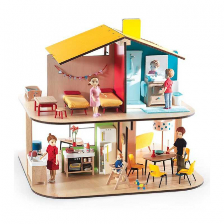 Casa din lemn Djeco [2]