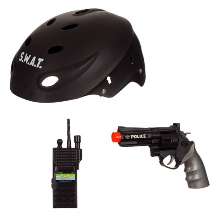 Jocuri si articole copii - Casca SWAT pentru Copii cu Accesorii Incluse