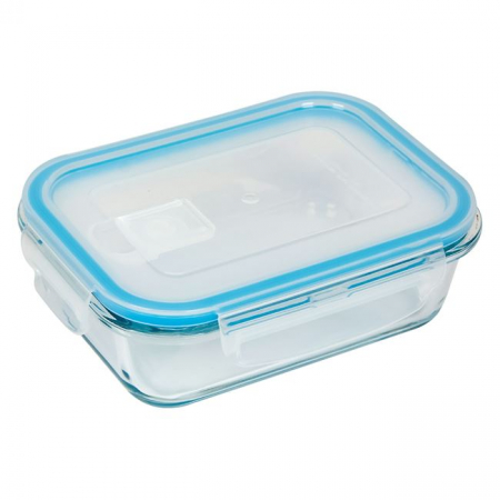 Articole Bucatarie - Caserola cu capac din sticla pentru alimente,650 ml