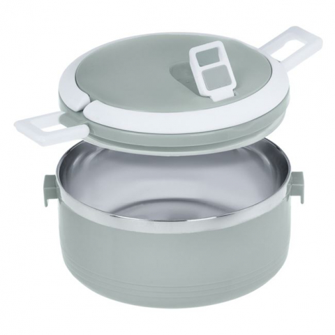 Caserola izoterma cu capac pentru alimente,gri,500 ml [2]