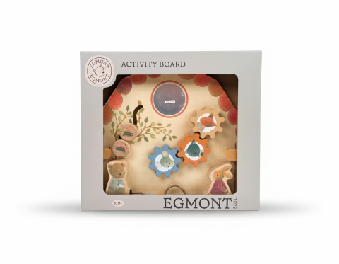 Casuta din lemn cu activitati, Egmont Toys [0]