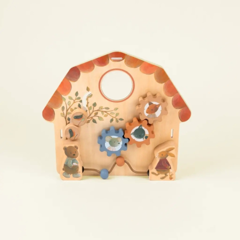 Casuta din lemn cu activitati, Egmont Toys [1]