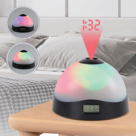 Decoratiuni - Ceas LCD cu holograma