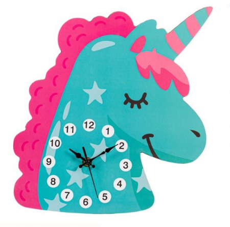 Decoratiuni - Ceas unicorn pentru copii