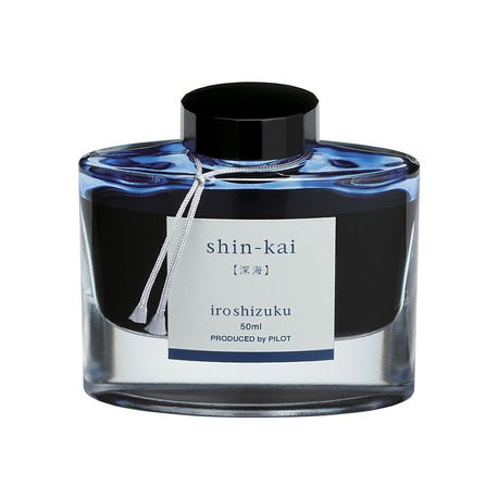 Cerneala Pilot Iroshizuku - Cerneala Iroshizuku "Shiin-kai" Pilot 50 ml bleumarin Cerneala Pilot Iroshizuku  "Shiin-kai" 50 ml bleumarin
