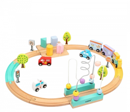 Jocuri si articole copii - Set trenulet cu sine