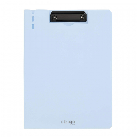 Clipboard-uri - Clipboard Strigo Vertical A4 cu Suport Stilou, Albastru Deschis