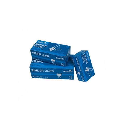 Clipsuri metalice Office Cover RM41, 41 mm, negre, cutie 12 bucăți [2]