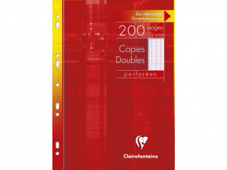 Produse art & craft-Lucru manual - Coli albe duble A4 multiperforate