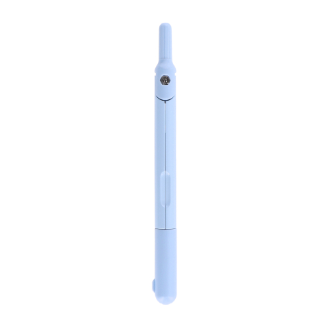 Compac metalic mecanic cu capac de protectie,reincarcabil cu mina 0.5 mm, blue [2]