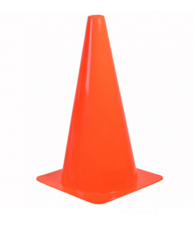 Jucării exterior pentru copii - Con pentru antrenament sportiv, Portocaliu, 38 cm
