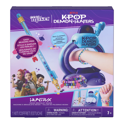 Jucarii de rol - COOL MAKER K POP VANATORI DE DEMONI APARAT PENTRU CONFECTIONAT BRATARI HEISHI