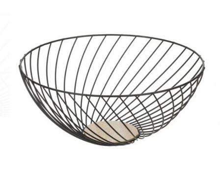 Cos decorativ pentru fructe din metal [1]