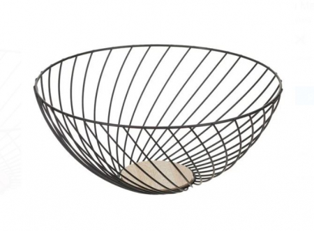 Articole pentru depozitare & organizare - Cos decorativ pentru fructe din metal