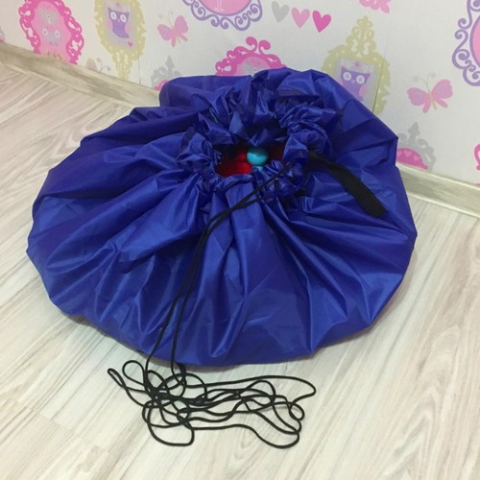 Covoras de joaca si sac, 2 in 1,poliester, 150 cm [2]
