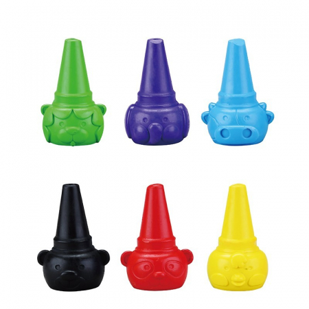 Carioci - Creioane cerate 6 culori BabyLine
