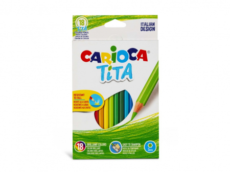 Produse art & craft-Lucru manual - Creioane color Tita Clasic 18/set