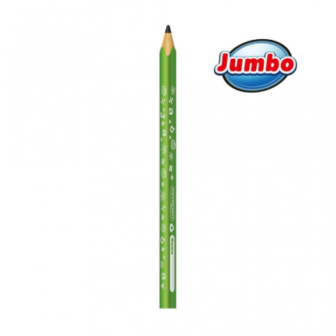 Creioane colorate Keyroad Jumbo triunghiulare, 12 culori/set [1]