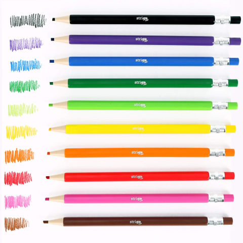 Creioane mecanice colorate cu mina 2.6 mm,10 bucati/set [2]