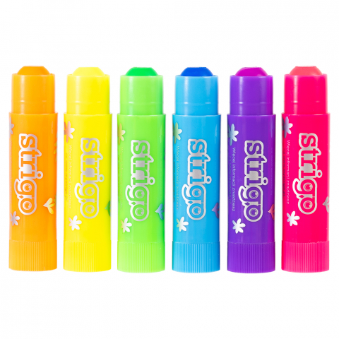 Creioane Strigo Gel Stick 6 culori 10g, neon SSC034 [3]