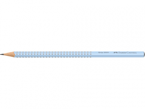 Creion grafit B Grip 2001 bleu sky Faber-Castell, triunghiular [1]