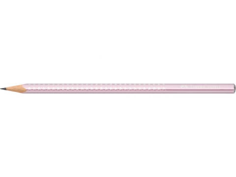 Creion grafit B triunghiular sparkle rose metalizat 2023 Faber-Castell [1]