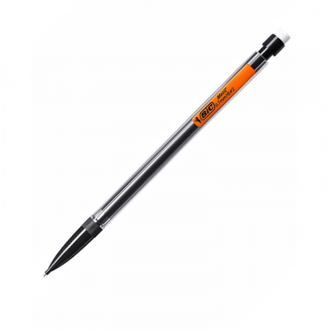 Creioane si accesorii - Creion mecanic 0.7mm, corp plastic negru, cu guma de sters,Bic Matic 8209591