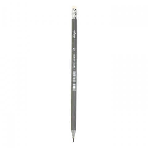 Creion Strigo HB plastic, cu gumă, culori diverse [1]