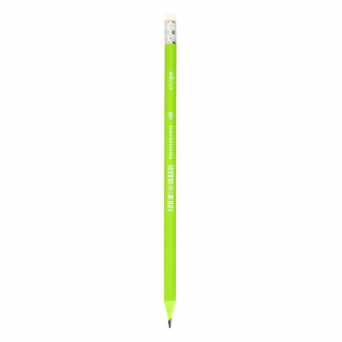 Creion Strigo HB plastic, cu gumă, culori diverse [2]