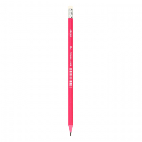 Creion Strigo HB plastic, cu gumă, culori diverse [3]