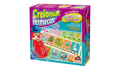 Jocuri si Jucarii Educative - Creionul fermecat - sa invatam Alfabetul si numerele