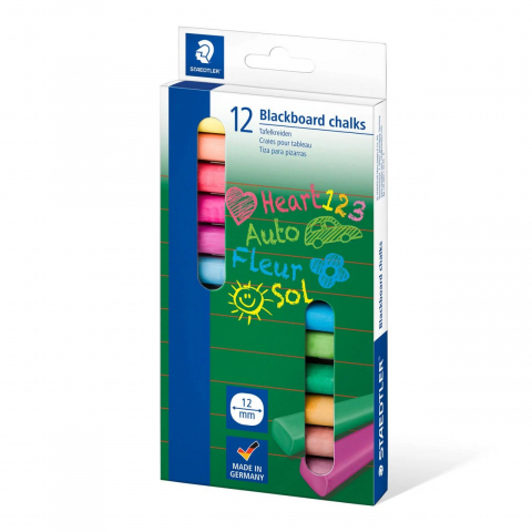 Creta colorata pentru asfalt - Creta colorata pentru copii,12 bucati/set