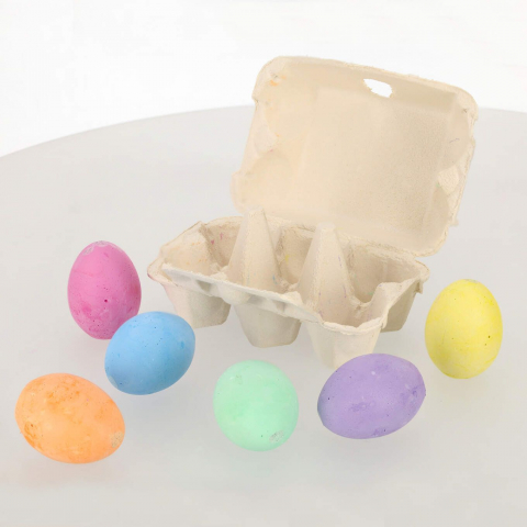 Creta Strigo colorata forma ou in cofraj, 6 culori pastelate [6]