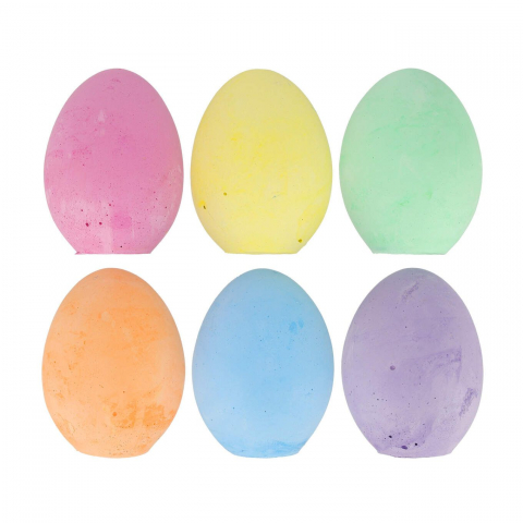 Creta Strigo colorata forma ou in cofraj, 6 culori pastelate [2]