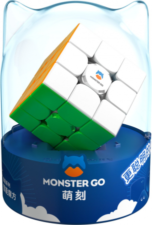 Jocuri si Jucarii Educative - Cub Gan Monster Go MG AI Premium Magnetic cu Aplicație 