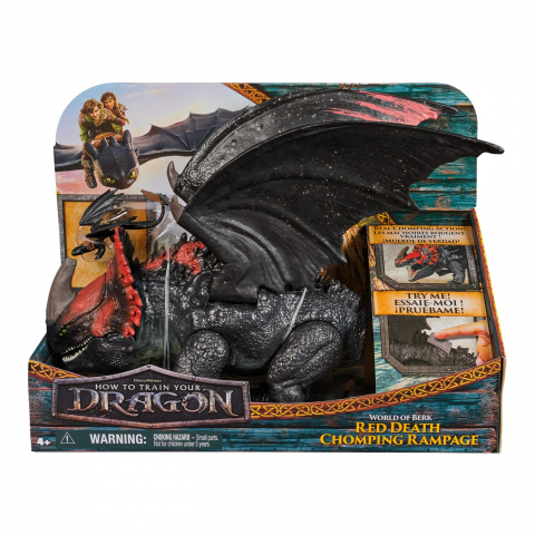 Figurine cu eroi si personaje - CUM SA ITI DRESEZI DRAGONUL DRAGONUL ROSU