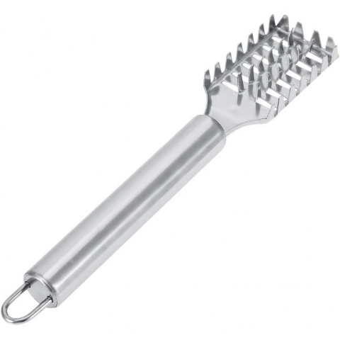 Ustensile de bucatarie - Curatator de peste din otel inoxidabil, 19 cm