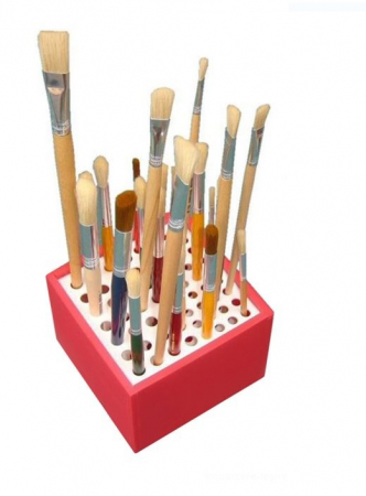Cutie cu 48 compartimente pentru depozitare pensule [3]