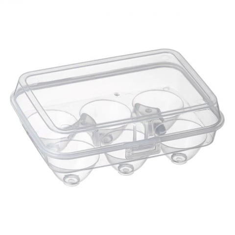 Articole Bucatarie - Cutie cu capac pentru depozitare oua,6 locuri,plastic,17x12x7 cm