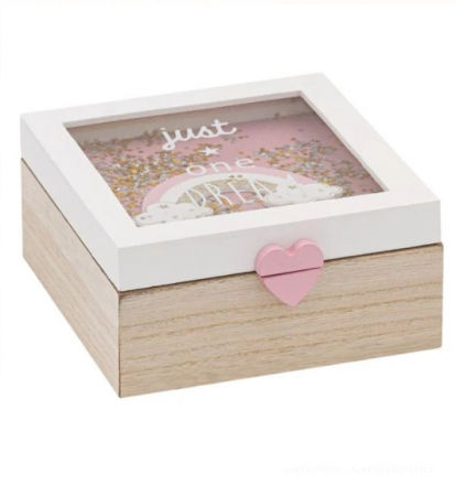 Frumusete, bijuterii si accesorii fetite - Cutie decorativă Just Dream pentru depozitarea obiectelor mici