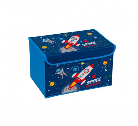 Cutie depozitare cu capac și bandă autoadezivă, Spațiu cosmic [0]