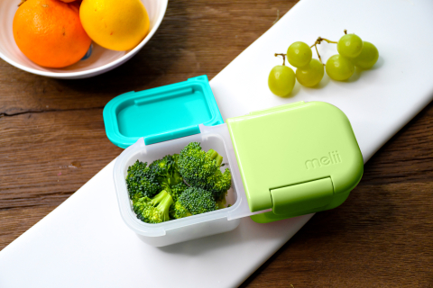 CUTIE SNACK 2 COMPARTIMENTE, MELII, CACTUS FERN SAGE [4]